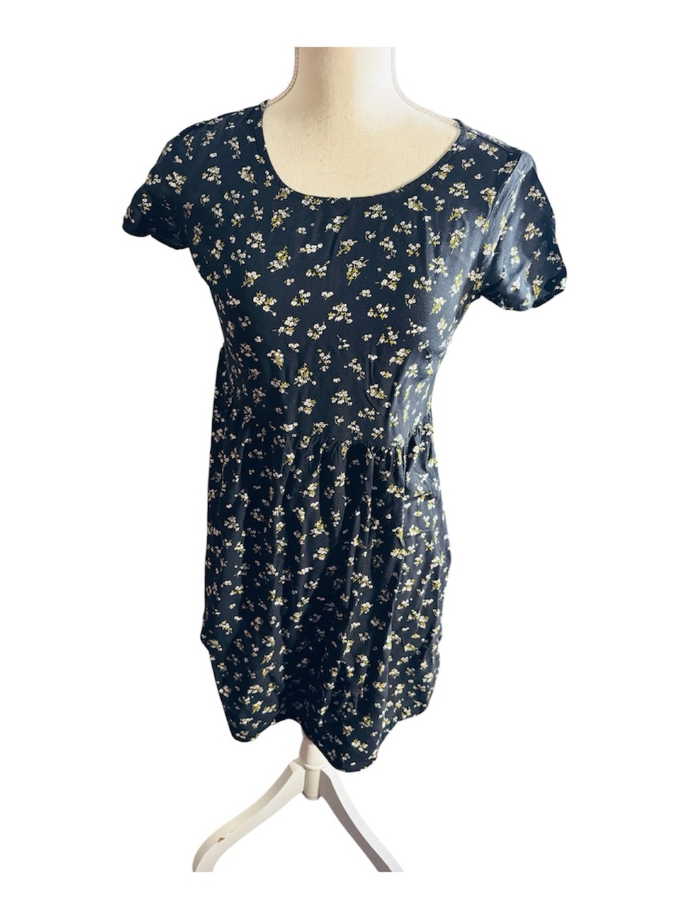 Women's Floral Short-Sleeve Dress
